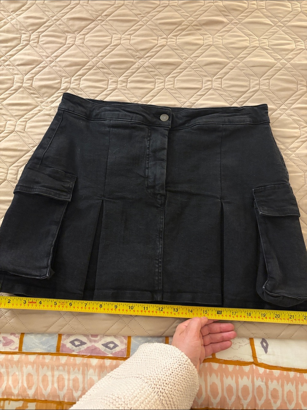Pilcro women’s pleated cargo skirt size large BRAND NEW - Picture 12 of 12